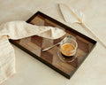 June Rectangle Iron Serving Tray