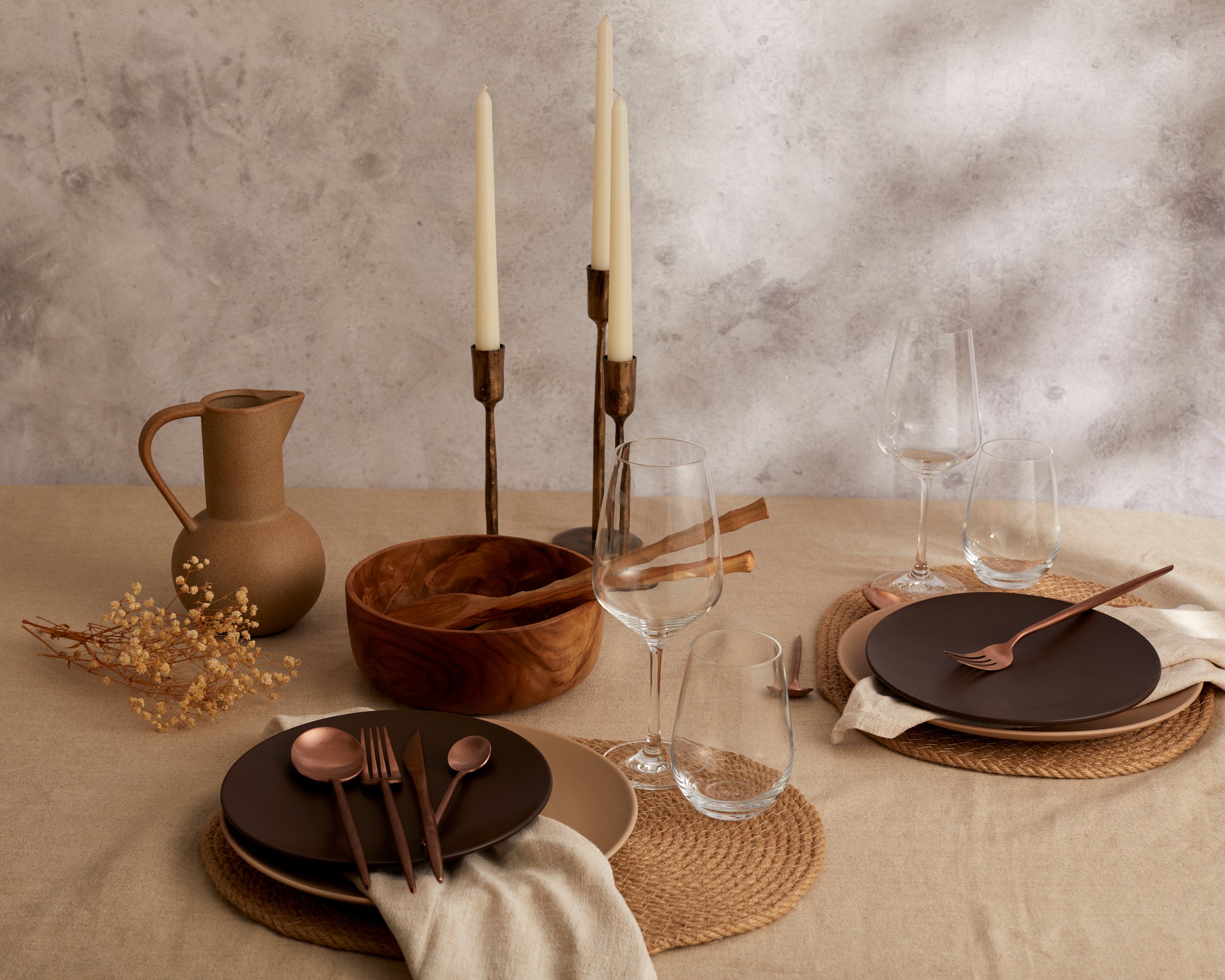 Phoebe Jute Oval Placemats Set of 4