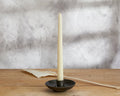 Sintra Antique Black Iron Candle Holder