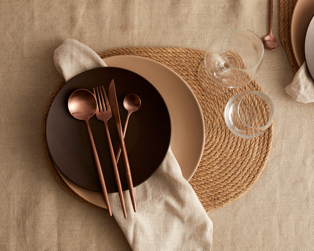 Phoebe Jute Oval Placemats Set of 4